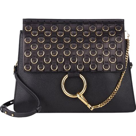 chloe medium faye|chloe faye bag black.